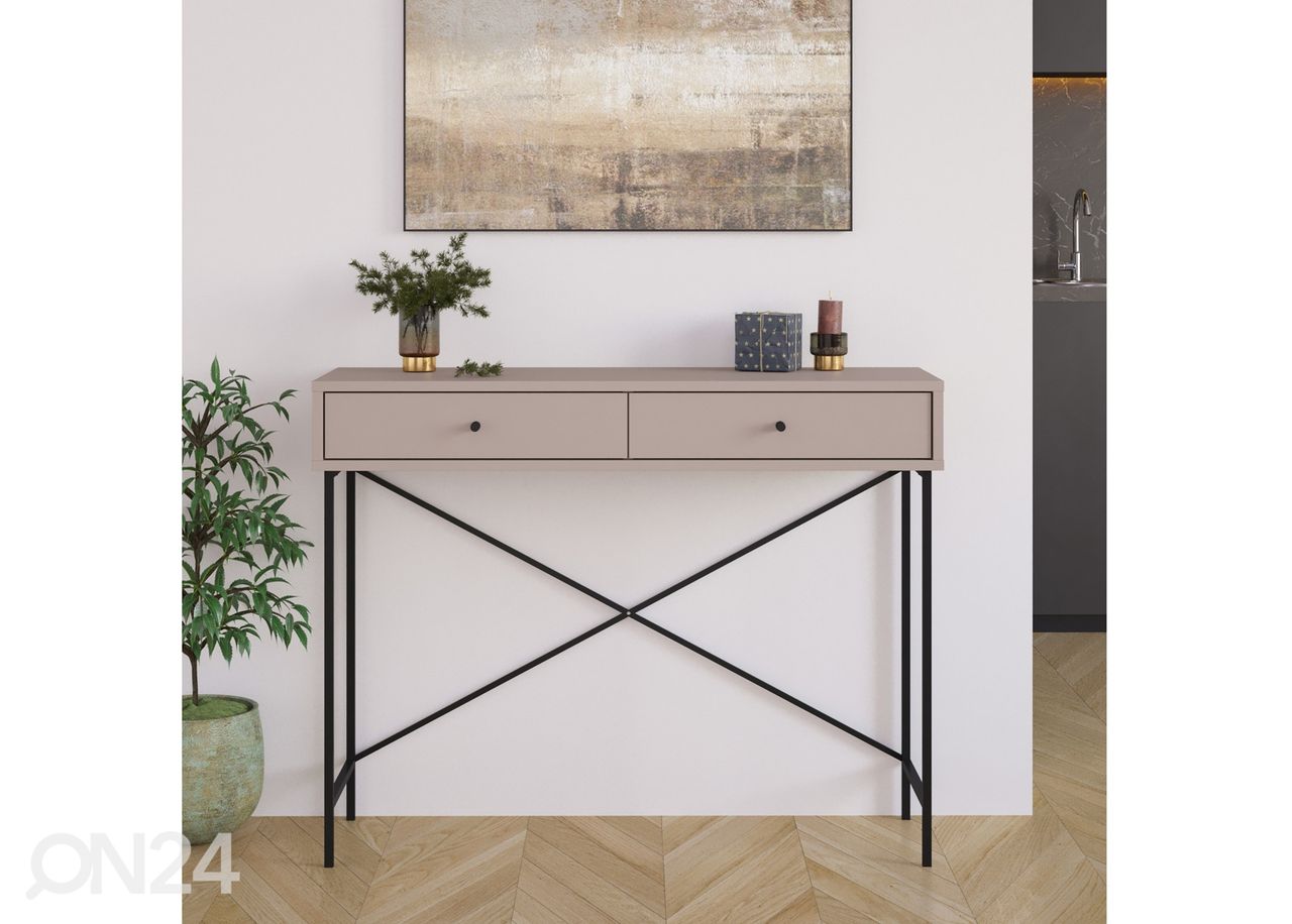 Konsoollaud Titan Mocca 110 cm suurendatud