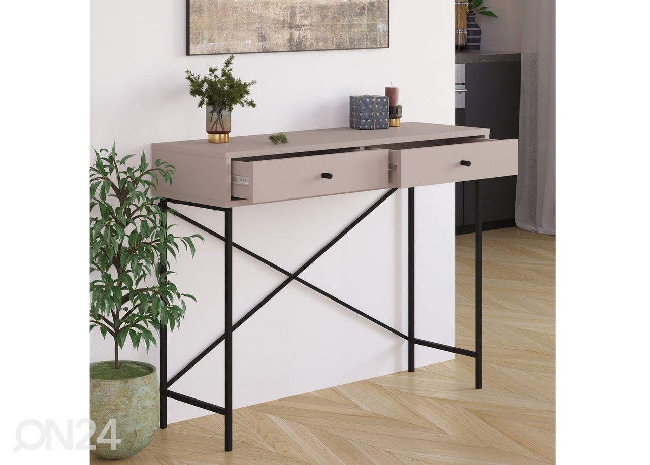 Konsoollaud Titan Mocca 110 cm suurendatud
