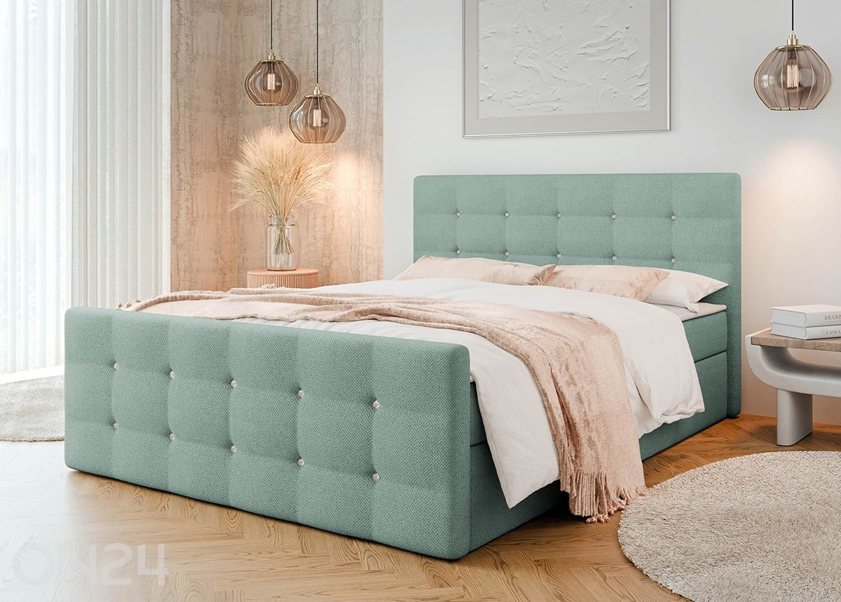 Kontinentaalvoodi Alabama 180x200 cm suurendatud