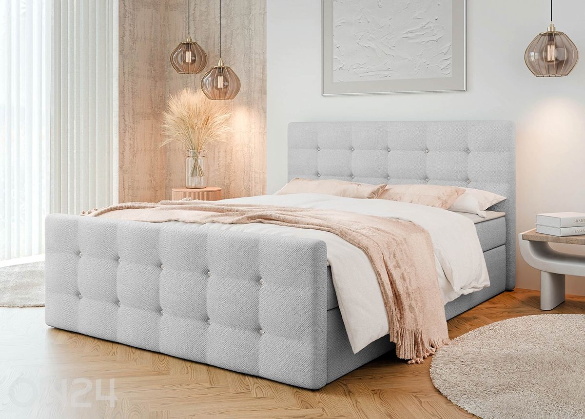 Kontinentaalvoodi Alabama 180x200 cm suurendatud