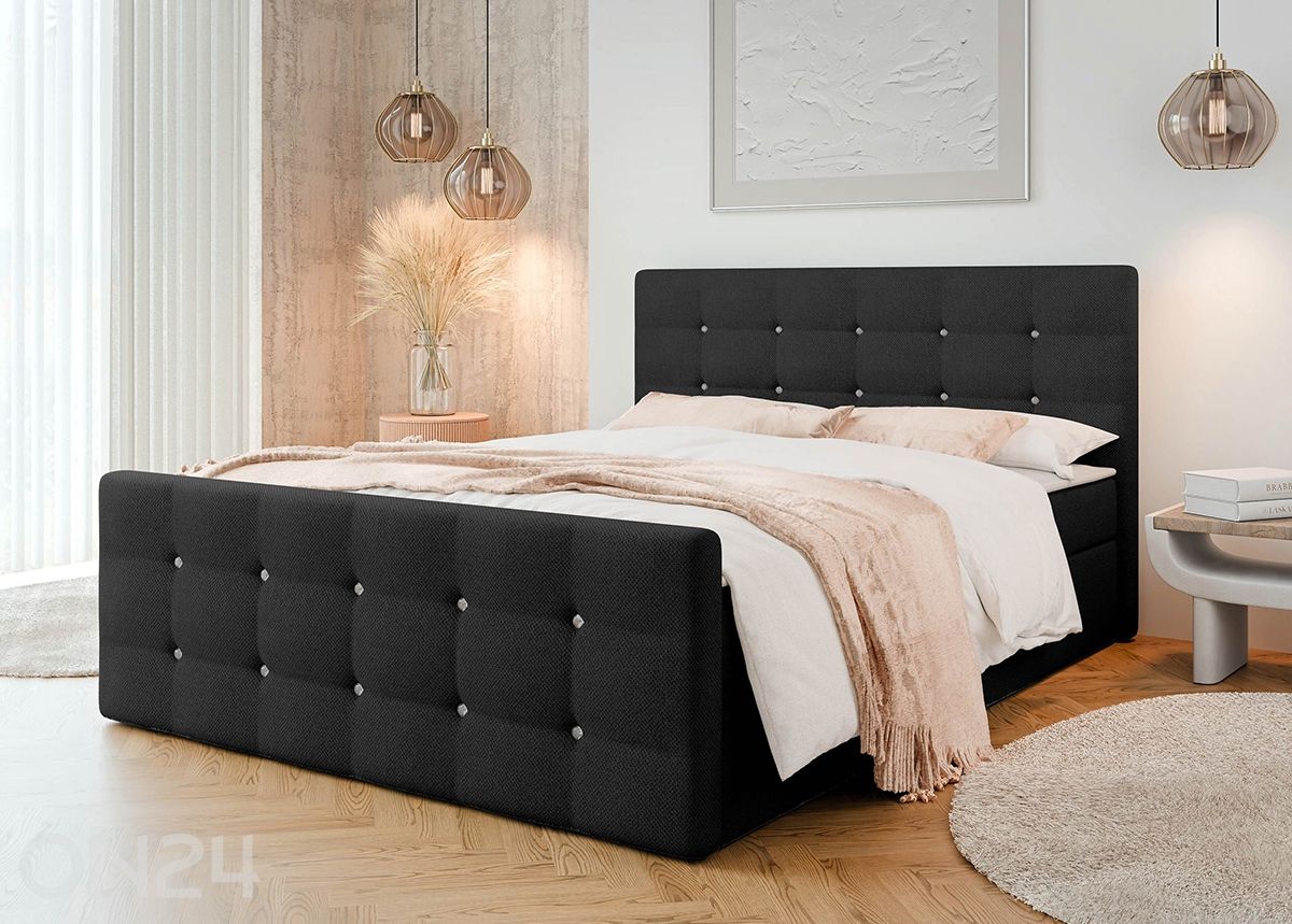 Kontinentaalvoodi Alabama 180x200 cm suurendatud