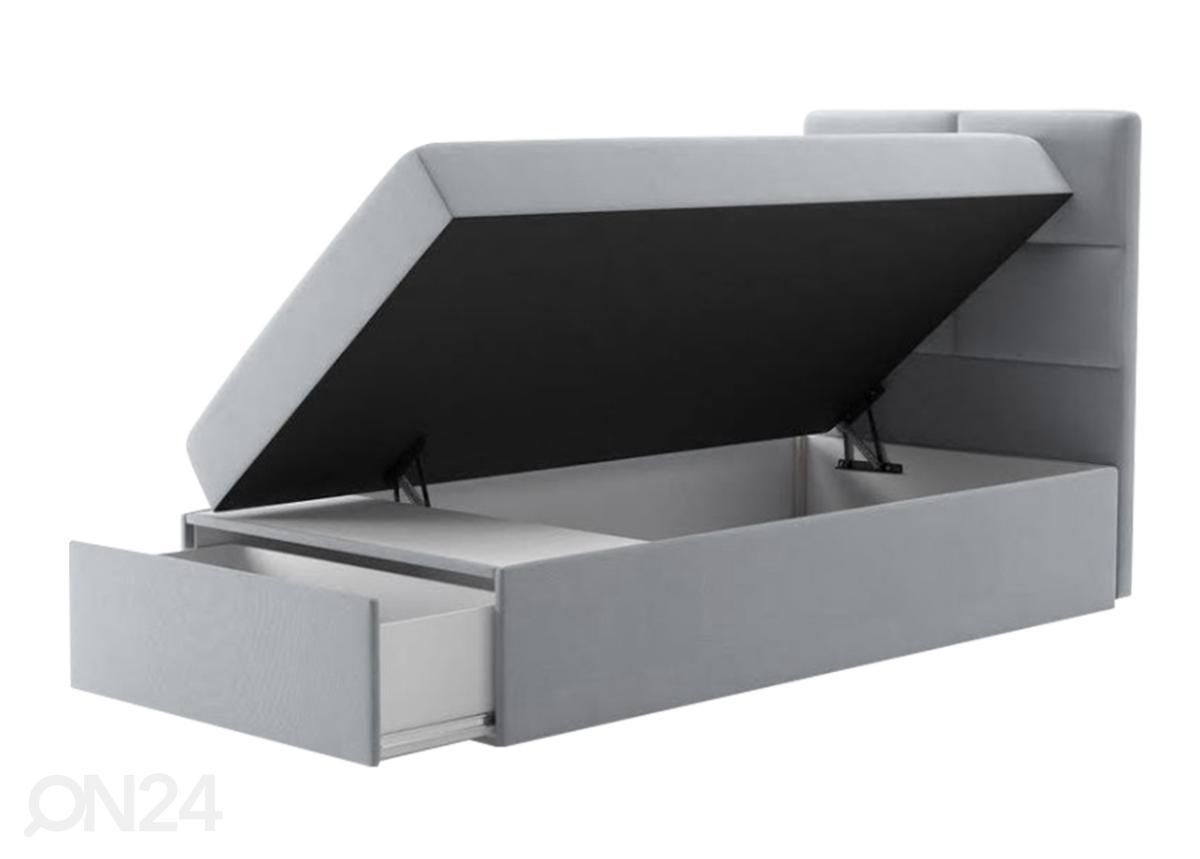 Kontinentaalvoodi Dakota 90x200 cm suurendatud