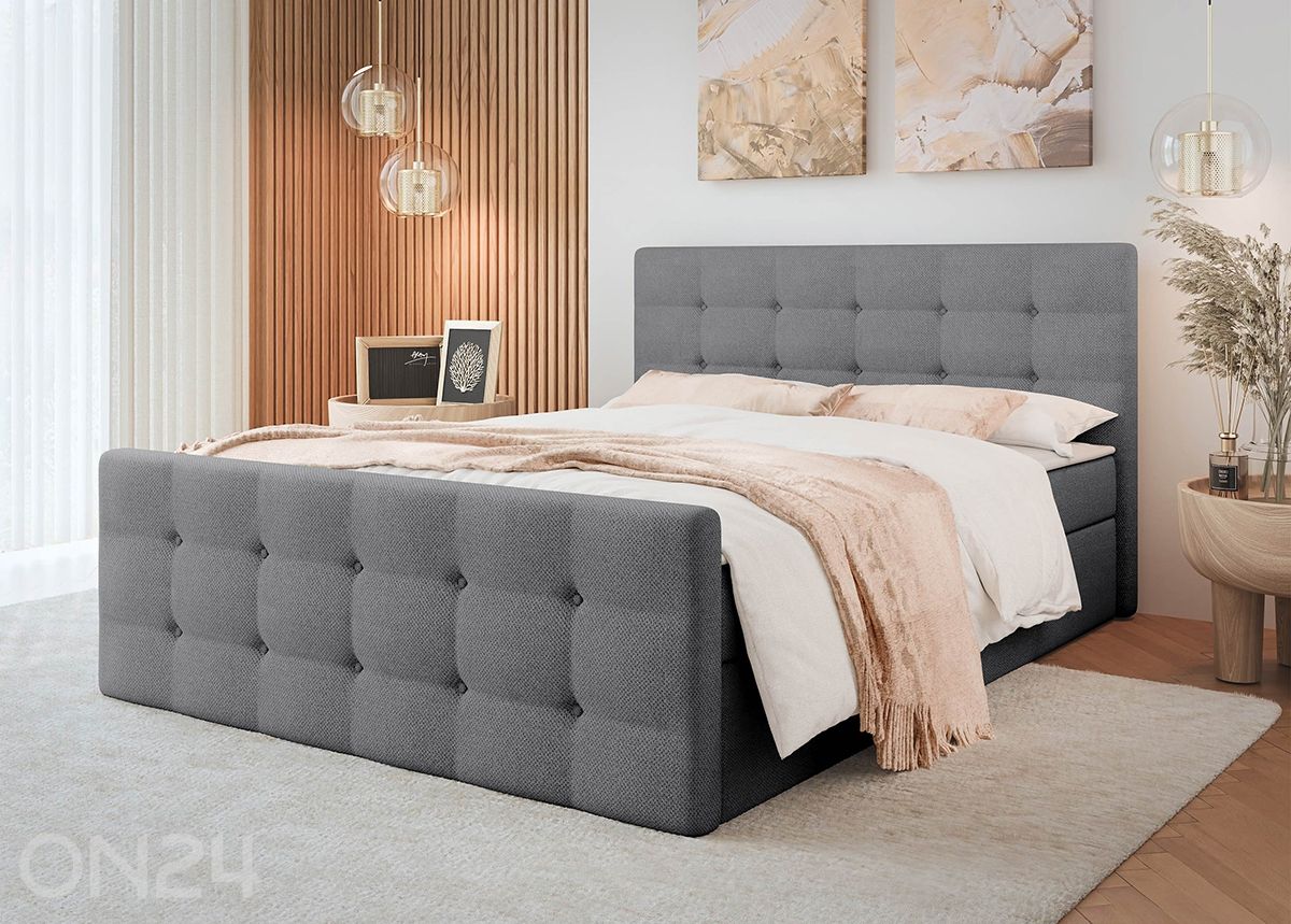 Kontinentaalvoodi Milano 160x200 cm suurendatud