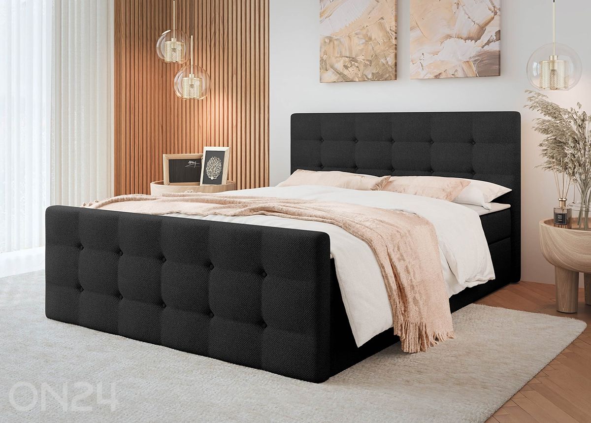 Kontinentaalvoodi Milano 160x200 cm suurendatud