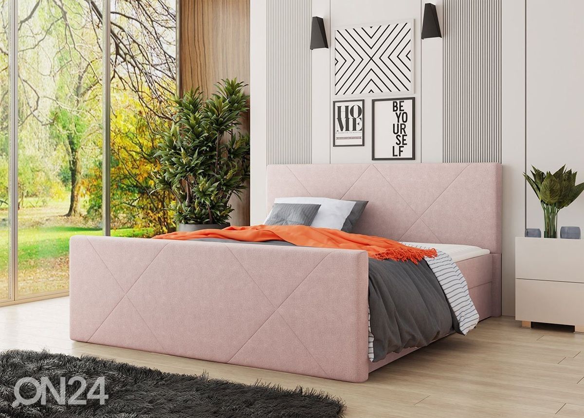 Kontinentaalvoodi Twist 160x200 cm suurendatud