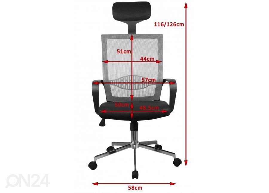 Kontoritool suurendatud