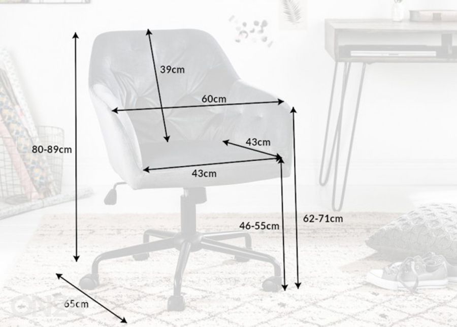 Kontoritool Dutch Comfort suurendatud