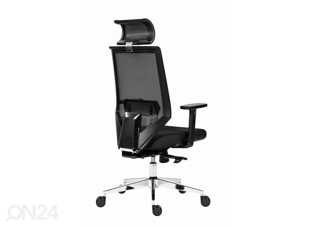 Kontoritool Edge, must suurendatud