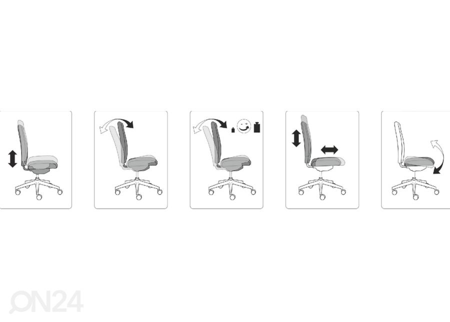 Kontoritool Magna Executive suurendatud