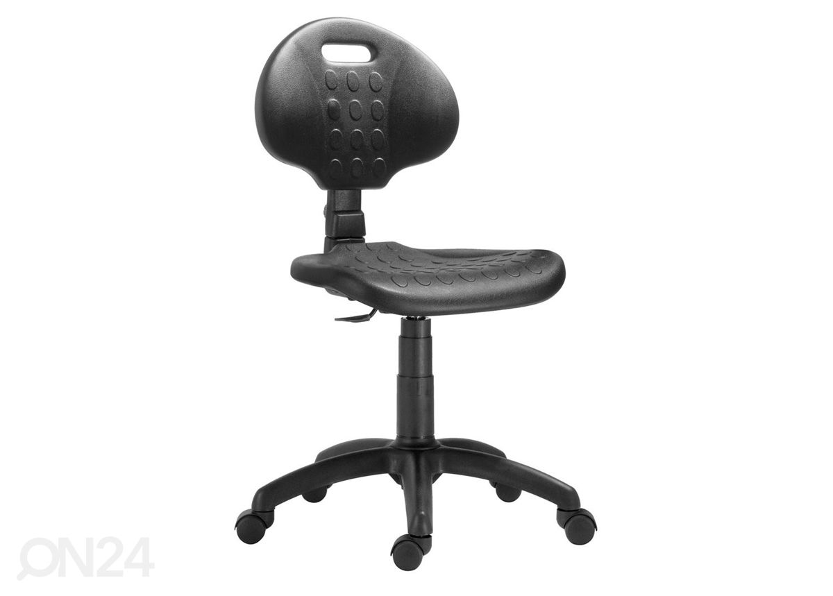 Kontoritool PU Mek must suurendatud