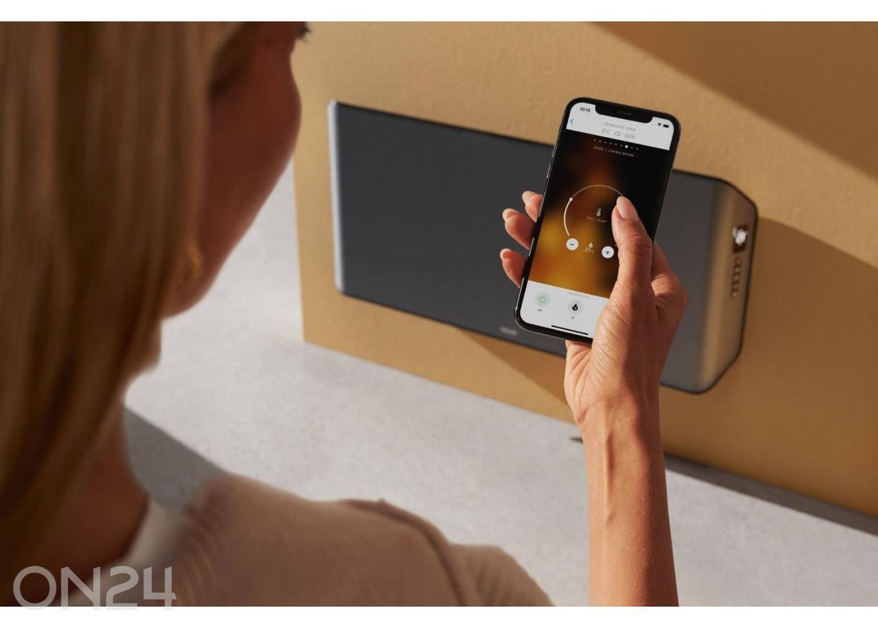 Konvektsioonsoojendi Duux Edge 2000 Smart Wi-Fi, hall suurendatud