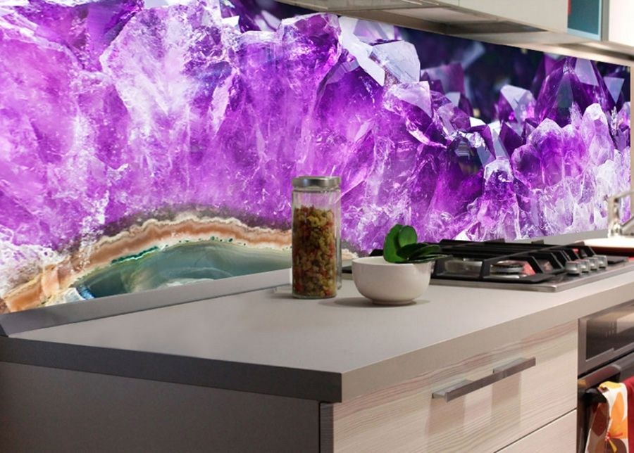 Köögi tagasein Amethyst 350x60 cm suurendatud