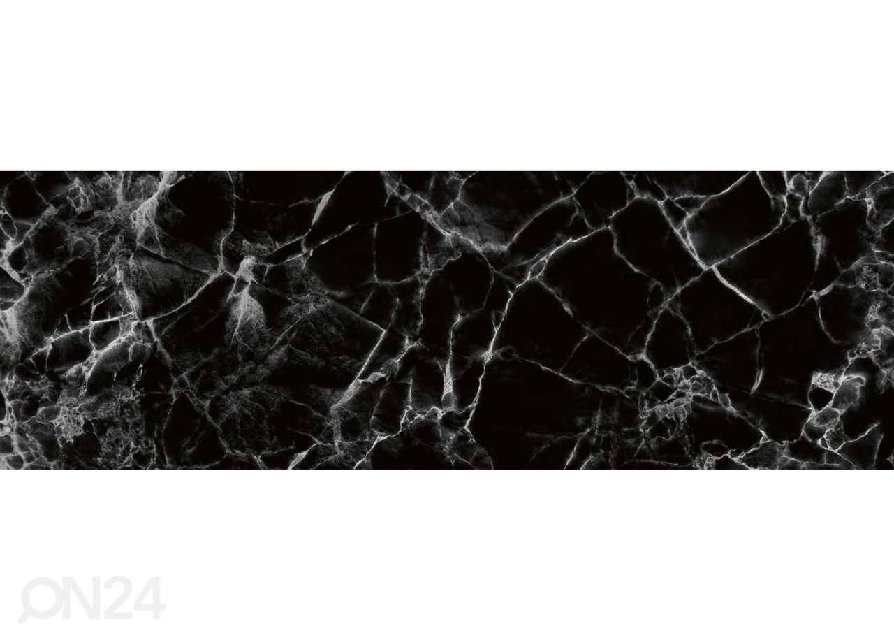 Köögi tagasein Black marble decorative design 260x60 cm suurendatud