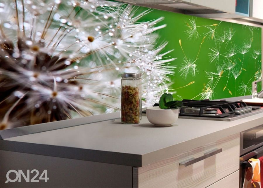 Köögi tagasein Dandelion 180x60 cm suurendatud