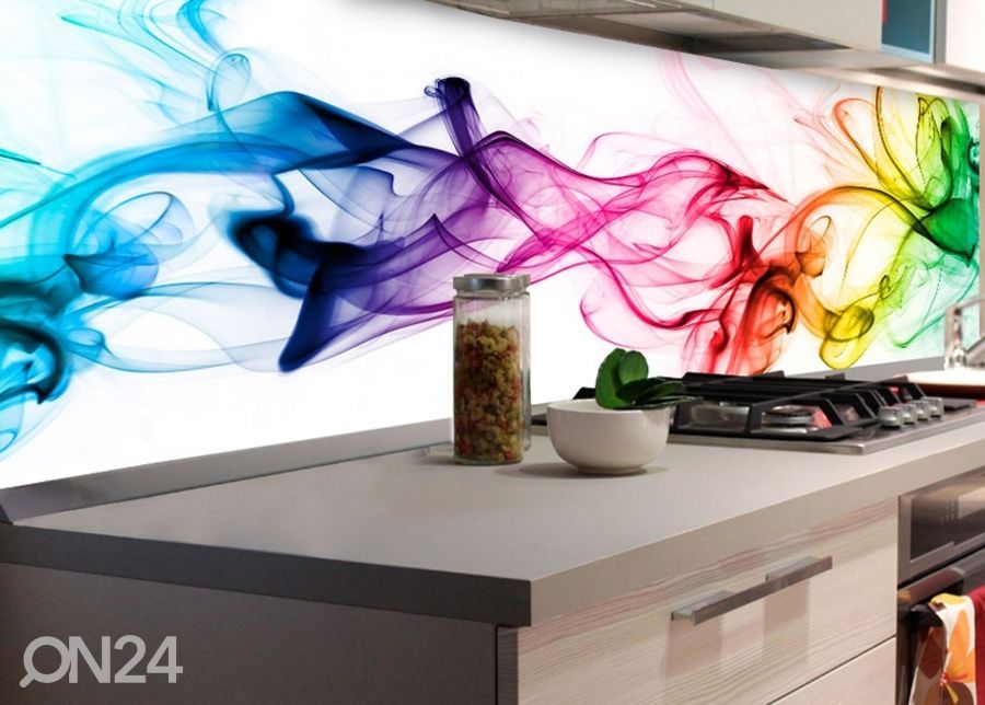 Köögi tagasein Smoke 260x60 cm suurendatud