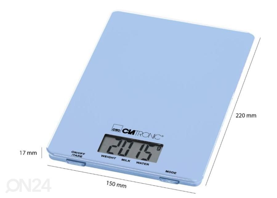 Köögikaal Clatronic KW3626B, sinine suurendatud