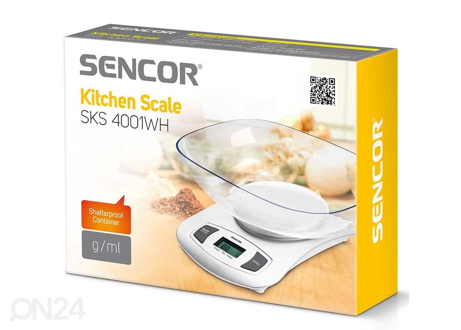 Köögikaal eemaldatava kausiga Sencor SKS4001WH, valge suurendatud