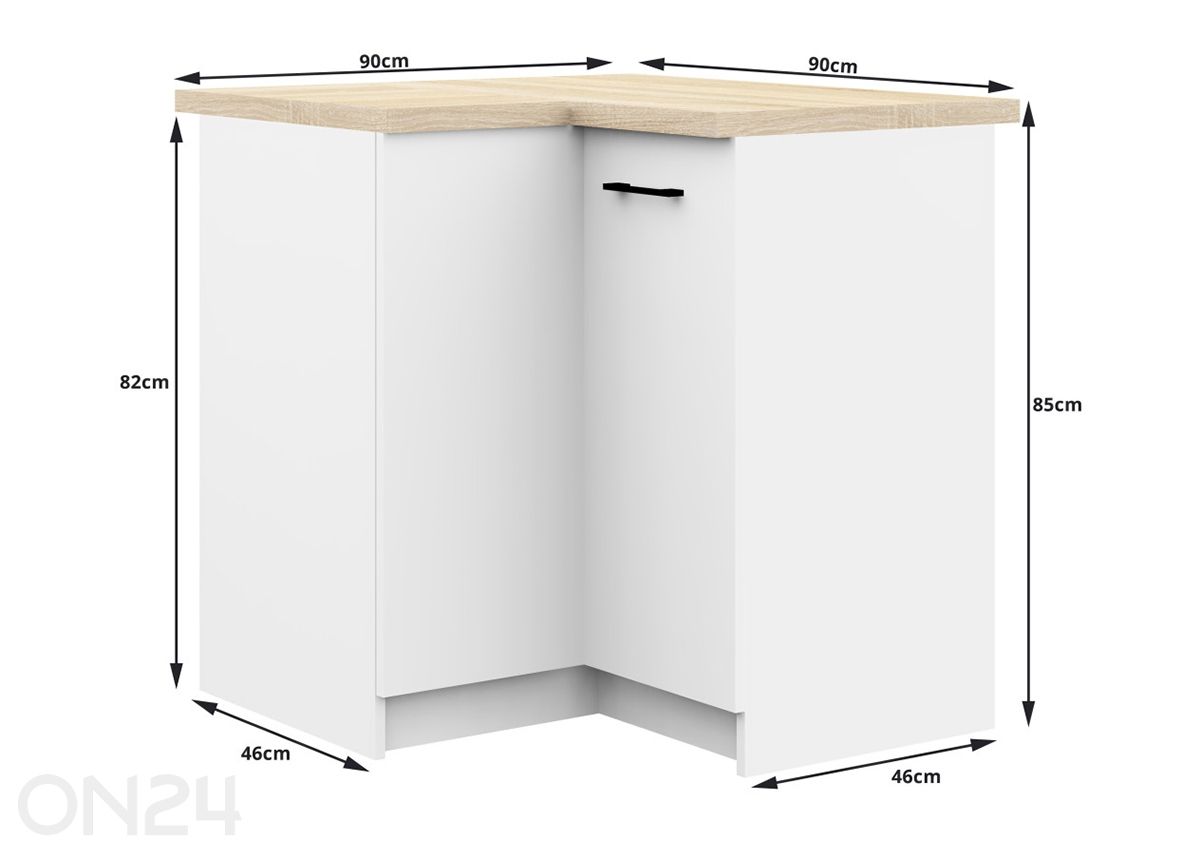Köögimööbel 270/300 cm suurendatud