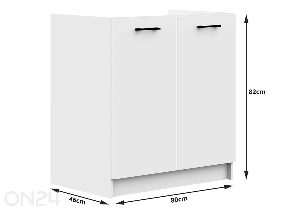 Köögimööbel 270/300 cm suurendatud