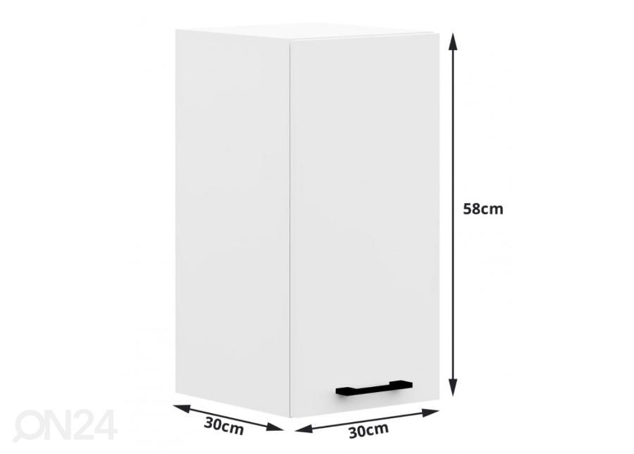 Köögimööbel 300 cm suurendatud