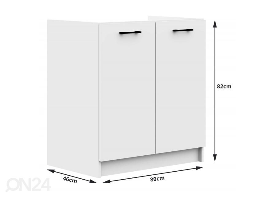 Köögimööbel 300 cm suurendatud