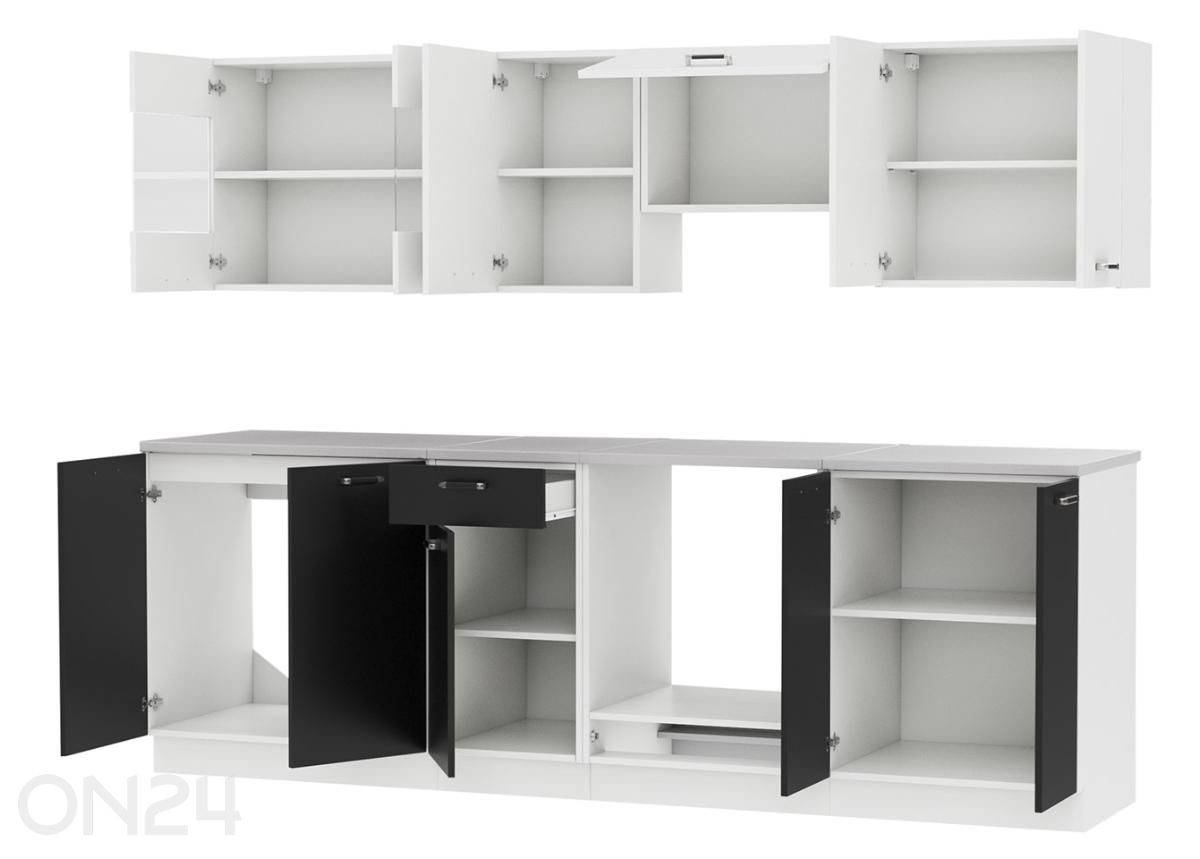 Köögimööbel Omega I 240 cm suurendatud