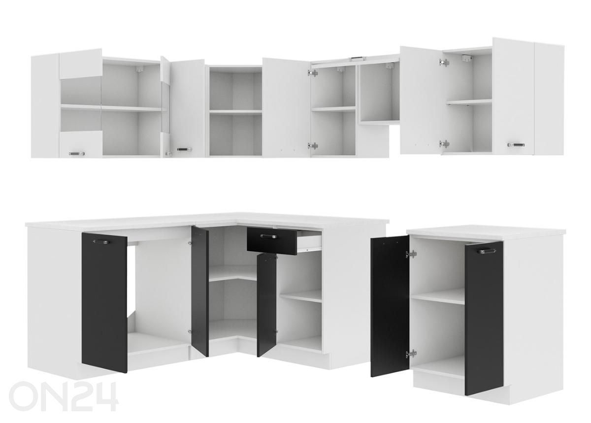 Köögimööbel Omega III + LED suurendatud