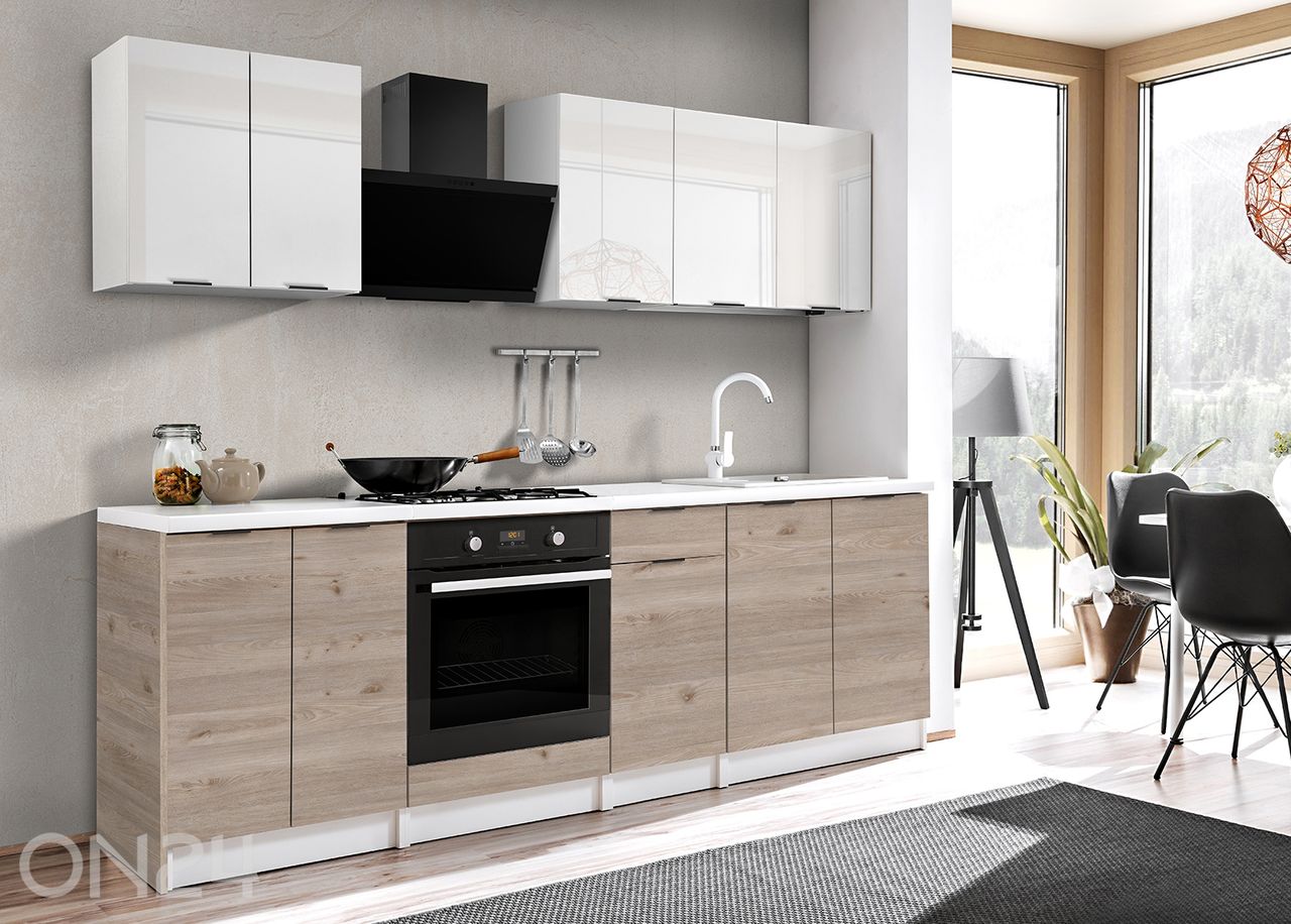 Köögimööbli komplekt 243,2 cm suurendatud