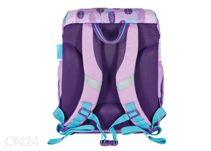 Koolikott-ranits Ultralight Plus Rainbow Feathers suurendatud