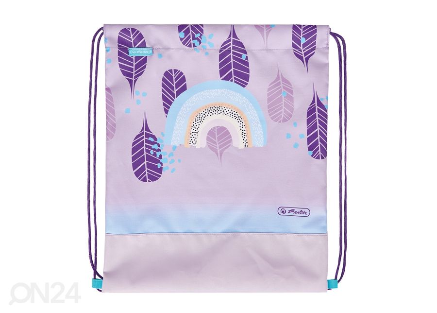 Koolikott-ranits Ultralight Plus Rainbow Feathers suurendatud