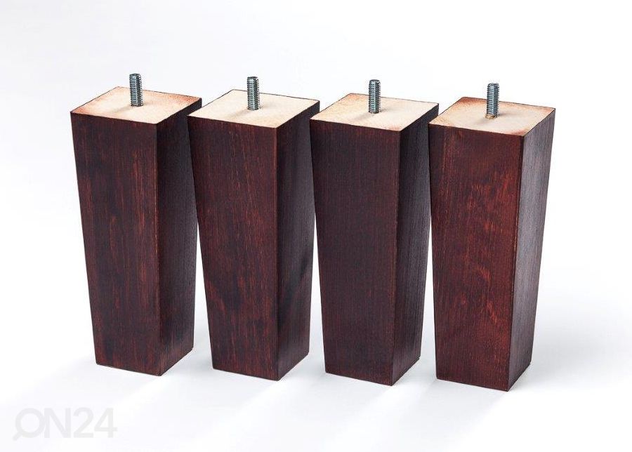 Koonusjalgade komplekt keermega 18 cm suurendatud