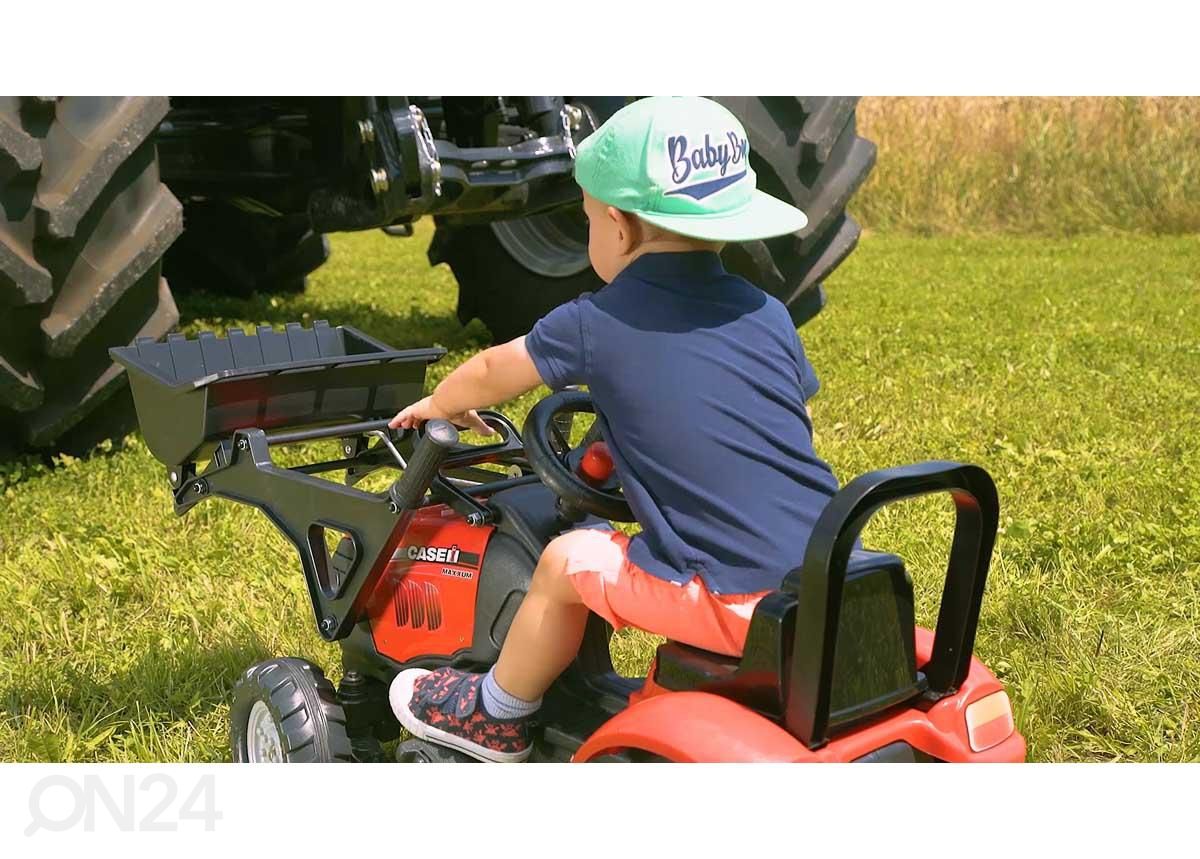 Koppekskavaator treileriga Falk Case IH suurendatud
