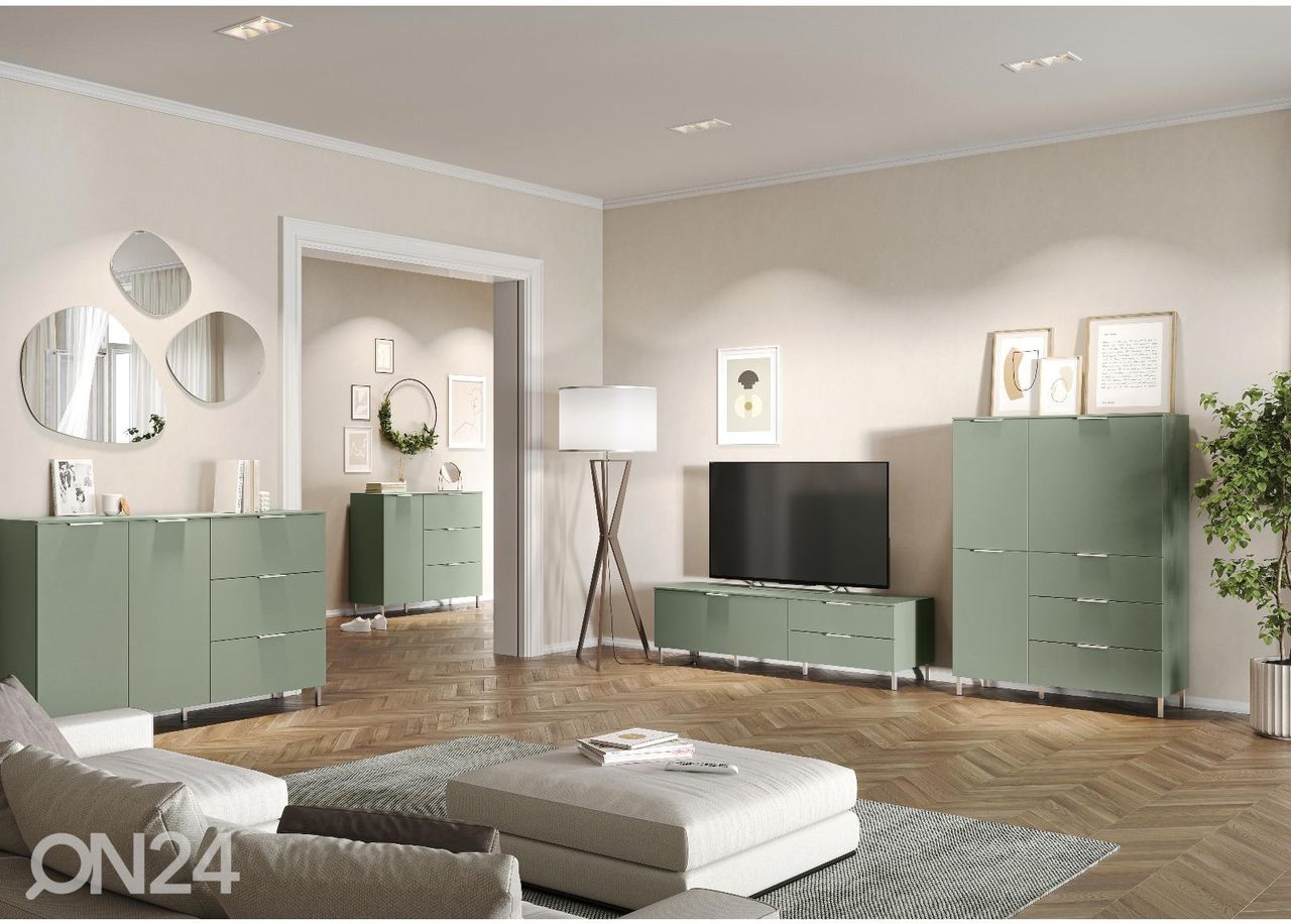 Kõrge kummut KENORA 109 cm suurendatud