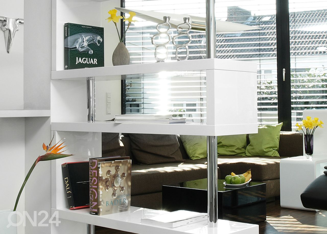 Kõrgläikega riiul/ruumijagaja suurendatud