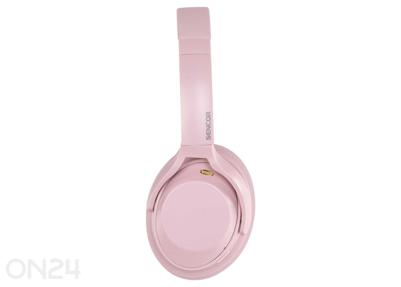 Kõrvaklapid ANC Sencor Sep Corporate Pink suurendatud