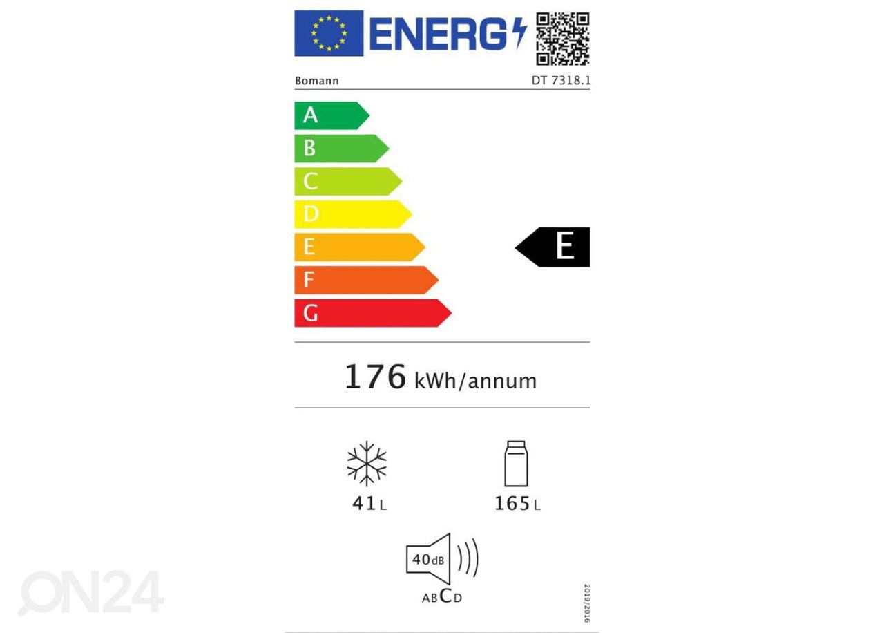 Külmik Bomann DT7318 suurendatud