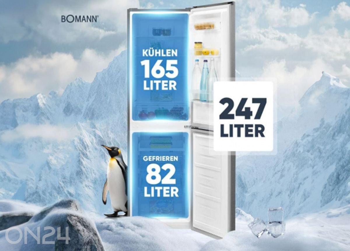 Külmik Bomann KG7360IX suurendatud