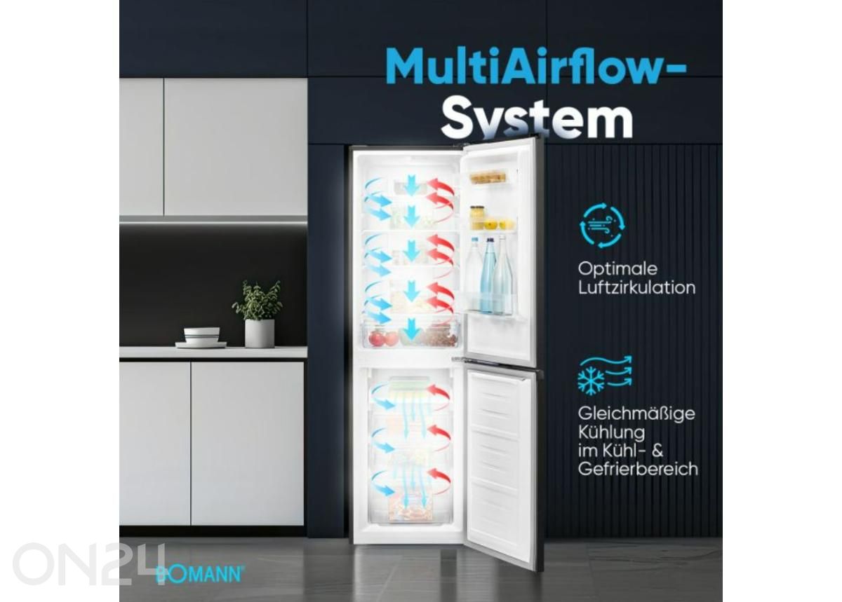 Külmik Bomann KG7360SIX suurendatud