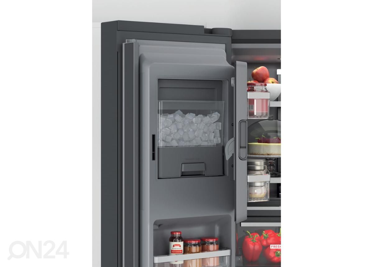 Külmkapp Side-by-side Whirlpool WQ9IFO1BX suurendatud