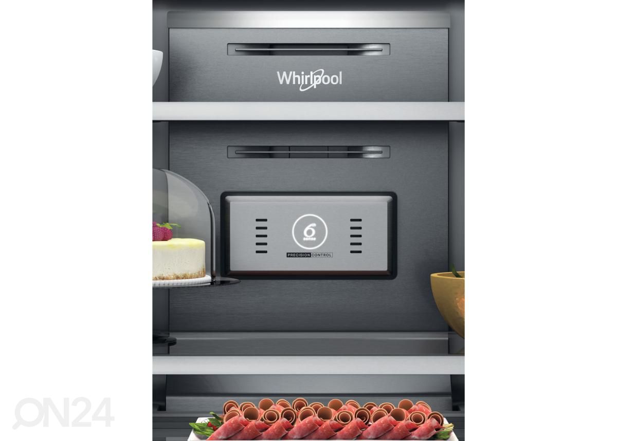 Külmkapp Side-by-side Whirlpool WQ9IFO1BX suurendatud