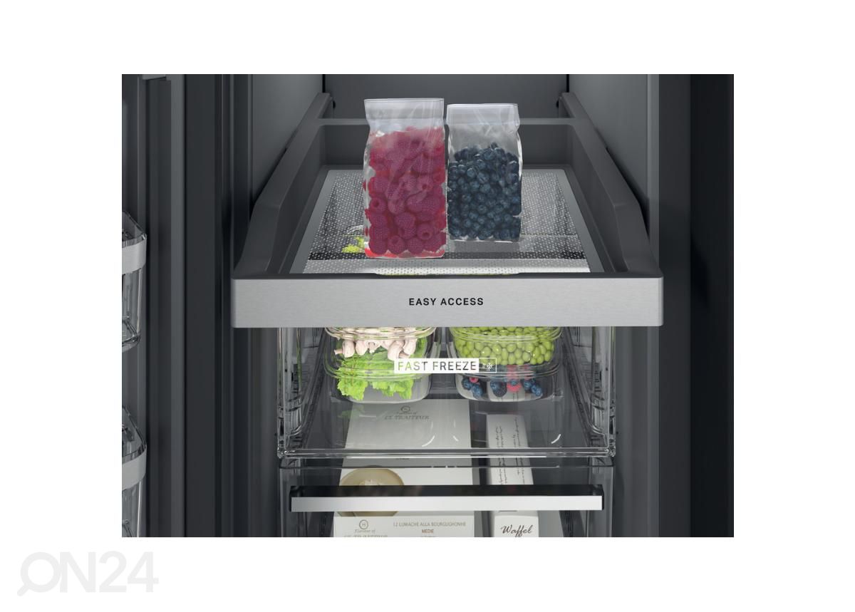Külmkapp Side-by-side Whirlpool WQ9IFO1BX suurendatud