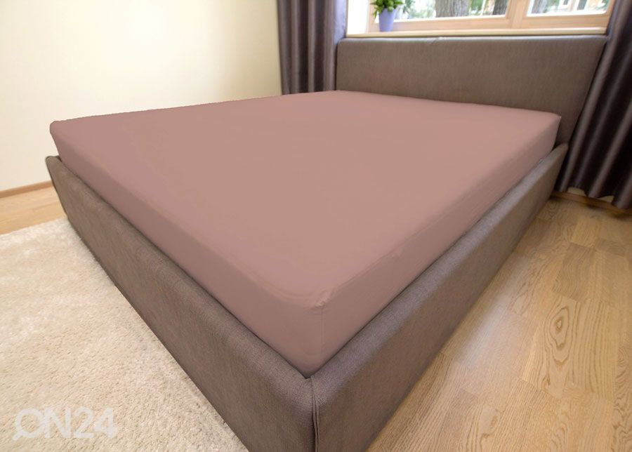 Kummiga voodilina, satään 140x200 cm suurendatud