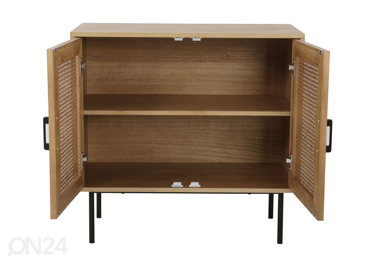 Kummut 80 cm, naturaalne/must suurendatud