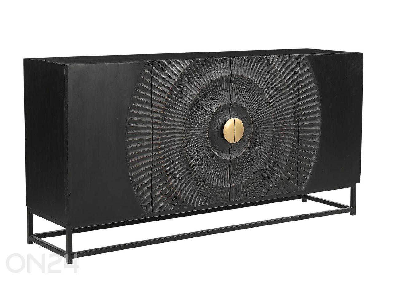 Kummut Black Smooth 150 cm suurendatud