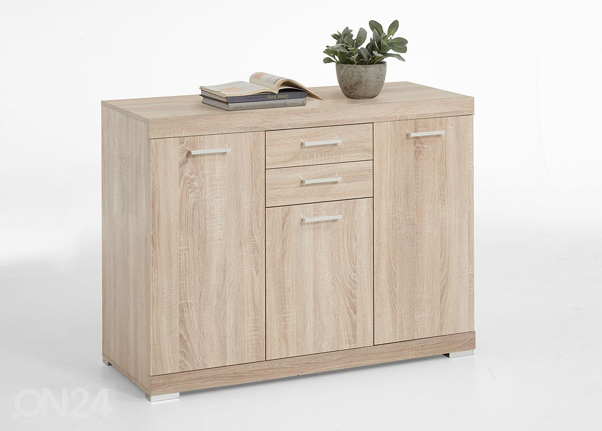 Kummut Bristol 3 XL 120x50xh90 cm suurendatud mõõdud