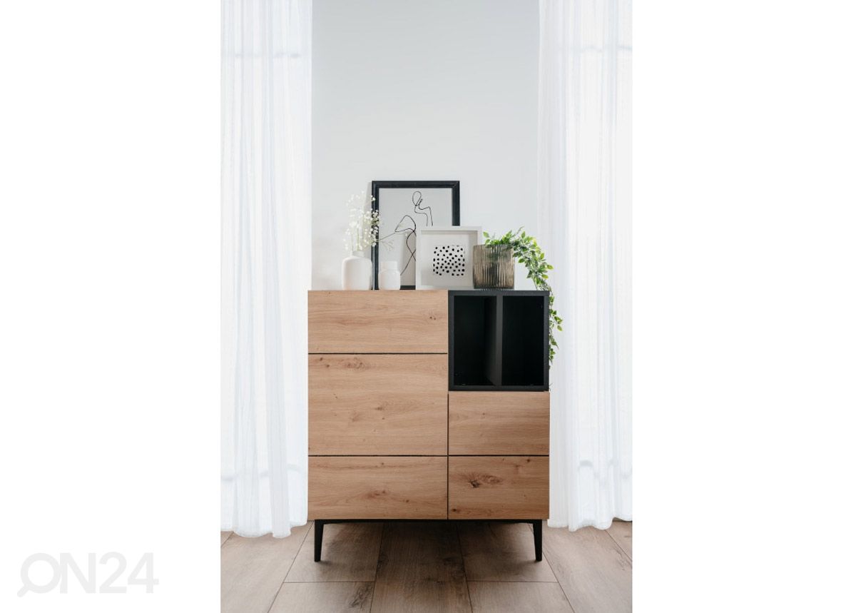 Kummut Nola, artisan tamm/must suurendatud