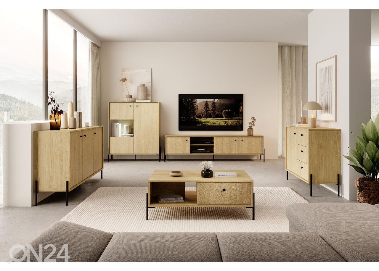 Kummut Scandi C 157 cm suurendatud