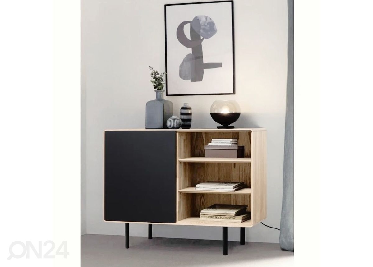 Kummut Tokyo 107 cm, valge õli suurendatud