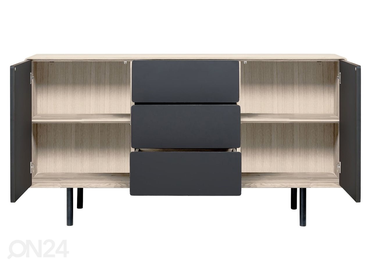 Kummut Tokyo 160 cm, valge õli suurendatud