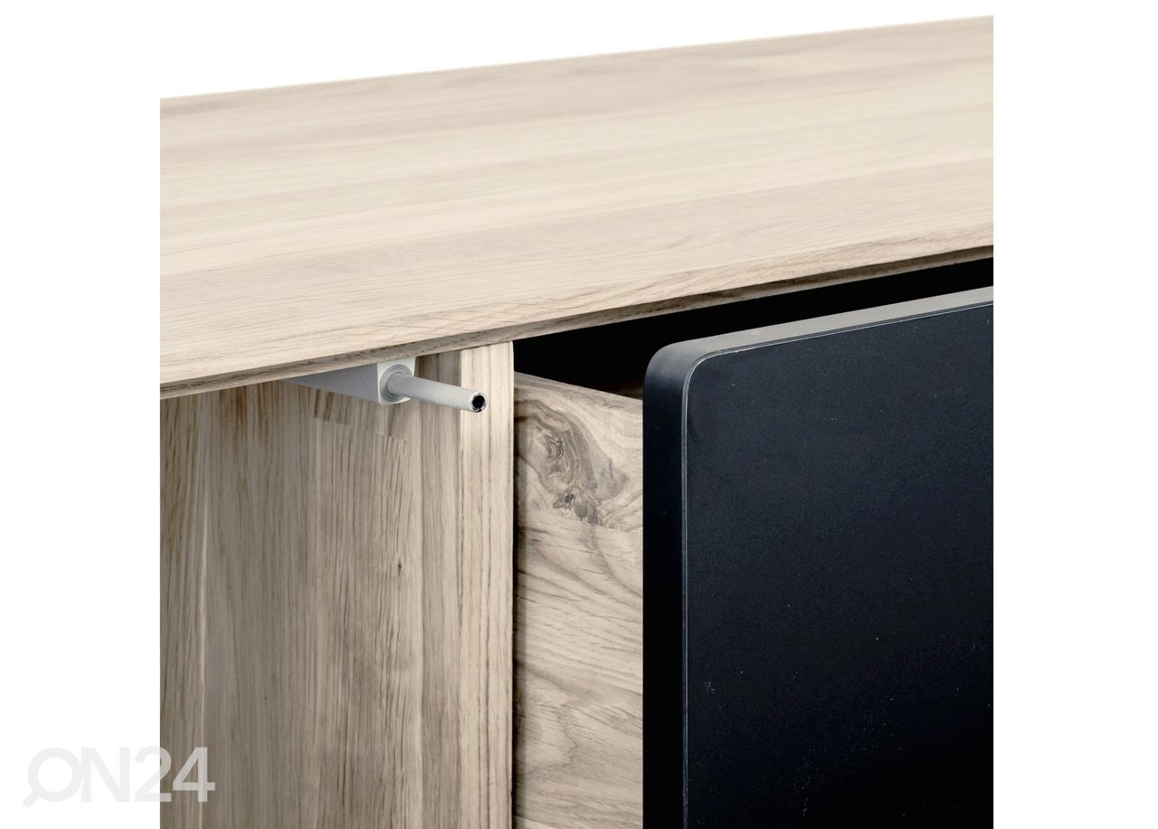 Kummut Tokyo 213 cm, valge õli suurendatud